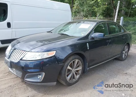 2009 Lincoln Mks z USA, uszkodzony, nr VIN 1LNHM93R09G613337